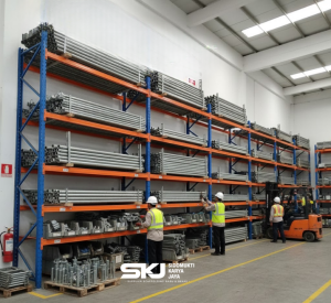 Cara Menyimpan dan Menata Scaffolding di Gudang