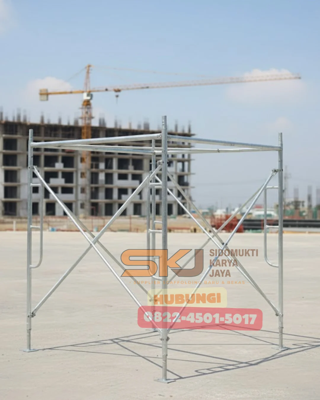 Scaffolding Galvanis SKJ untuk Proyek Konstruksi