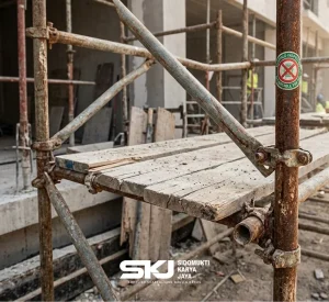 Ciri-ciri scaffolding besi yang tidak layak pakai