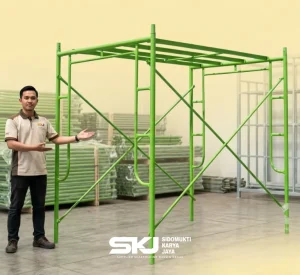 Harga 1 set scaffolding 190 baru