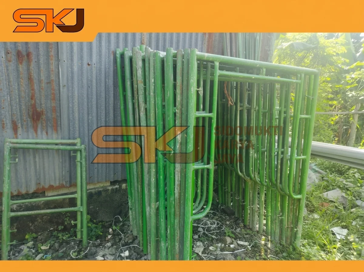 Stok Scaffolding Bekas Berkualitas SKJ
