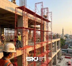 Vendor scaffolding terpercaya untuk proyek Jawa Timur