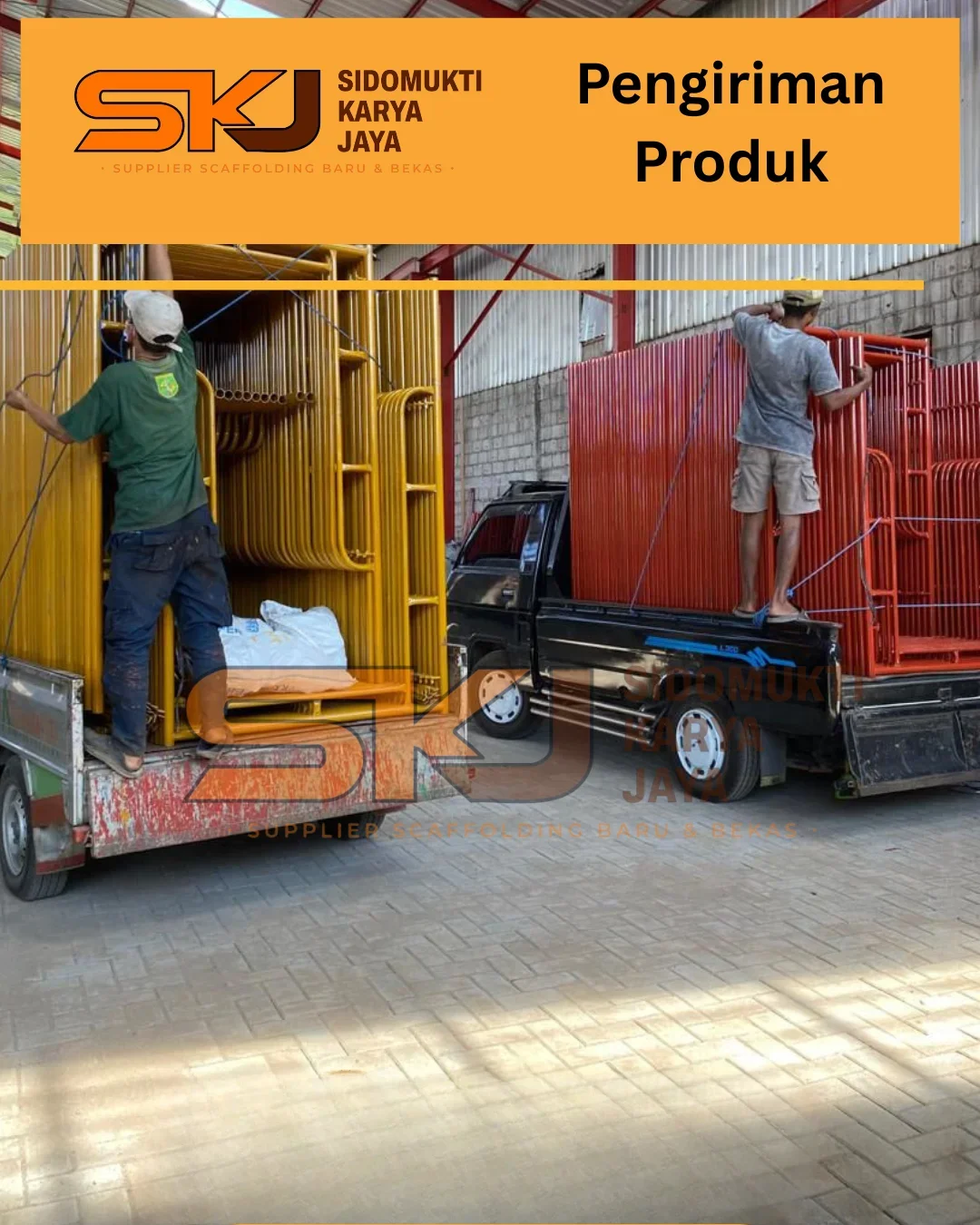 Simulasi Pengiriman Scaffolding SKJ