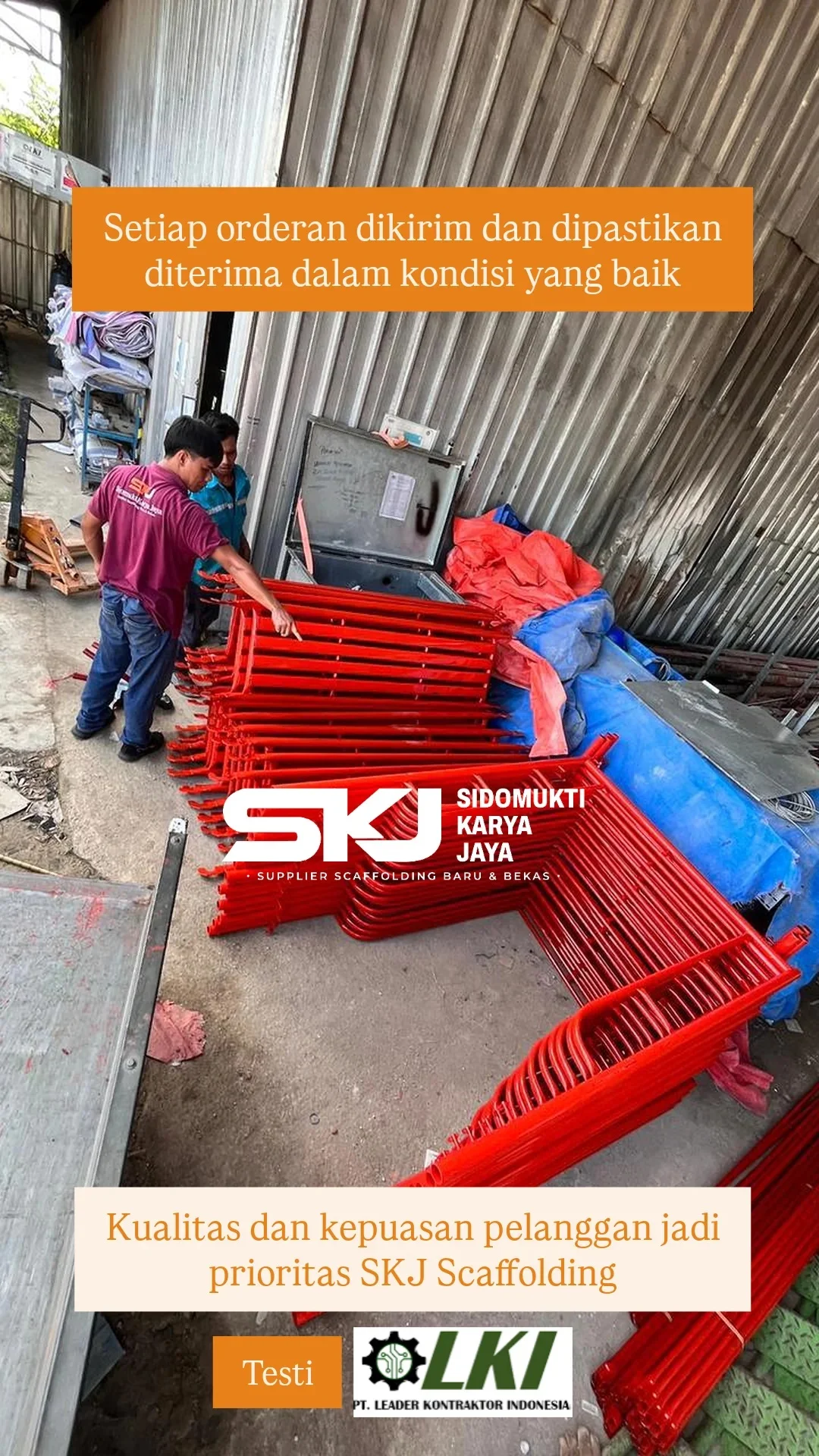 Proses Pengecekan Barang SKJ