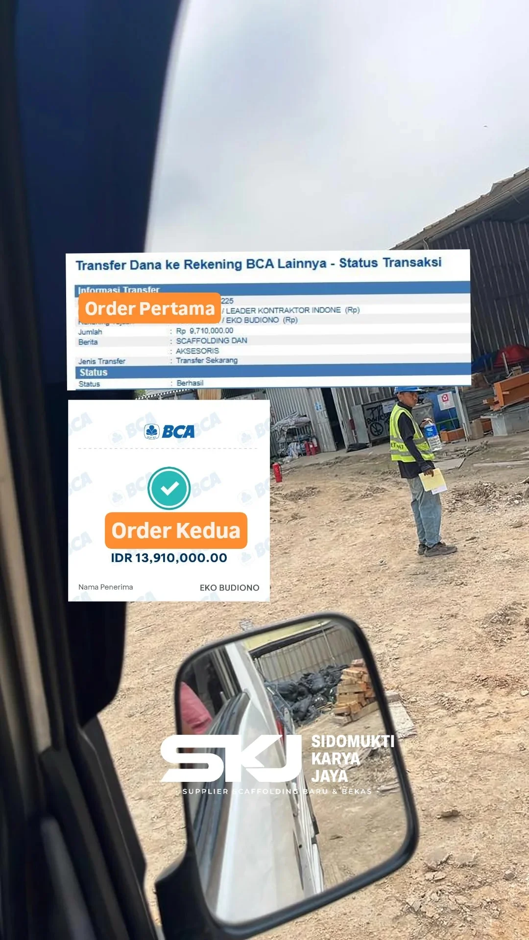 Proses Pengiriman PT LKI SKJ