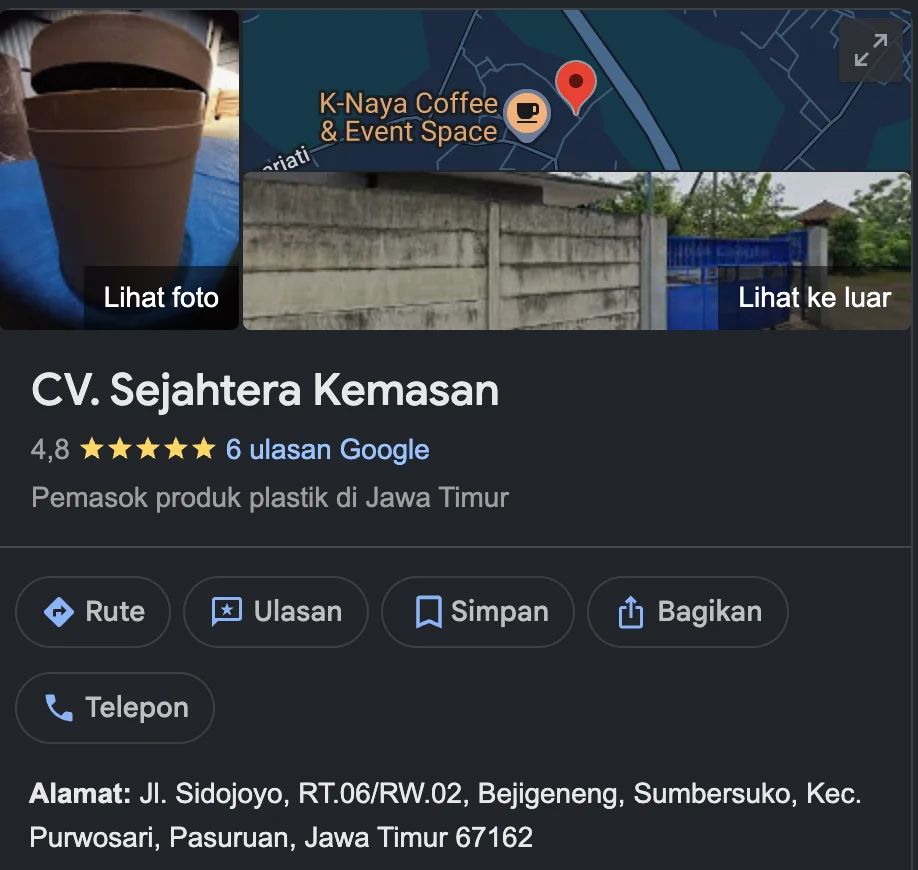 Pengiriman Scaffolding SKJ di Proyek CV Sejahtera Kemasan
