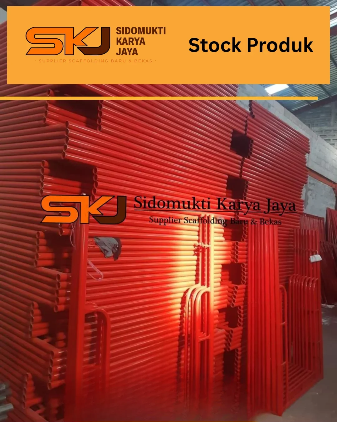 Stock Pabrik Scaffolding SKJ