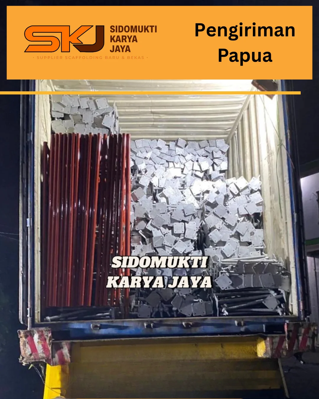 Testimoni Pembongkaran Scaffolding di Papua