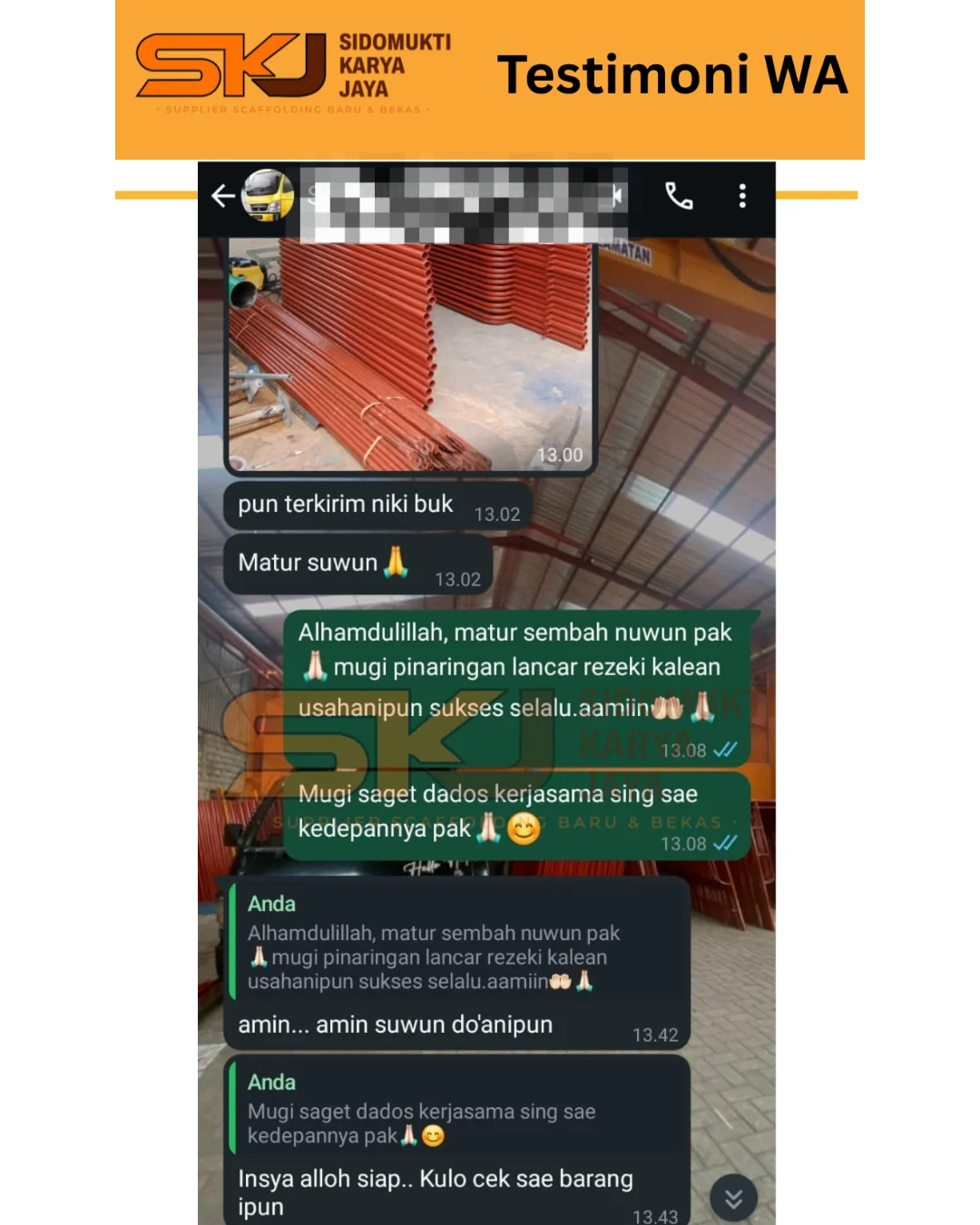 Testimoni SKJ Scaffolding